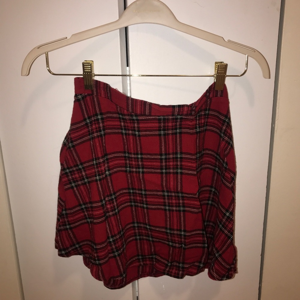 Plaid Skirt